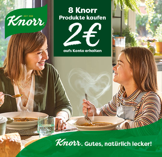 Knorr 2€ Cashback 